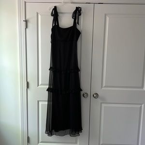 Black, formal dress